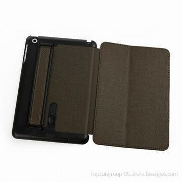 Multifunction Leather Mobile Phone Cover for iPad Mini with Anti-slip Grip